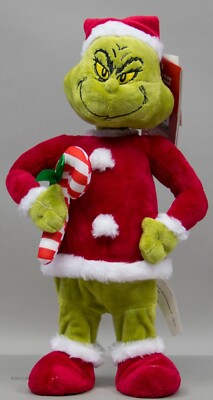 Gemmy Christmas 14 in Animated Grinch You're A Mean one, Mr Grinch NWT