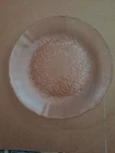 Vintage Federal Pink Sharon Cabbage Rose 2 dinner plates 1 salad + candy server