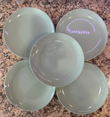 Ikea FARGRIK Salad/Dessert Plates Seafoam Green 15199