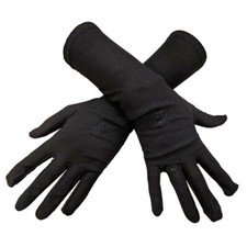Muslim Arab Stretch Long Arm Cover Gloves Full Finger Mittens Women Accessories