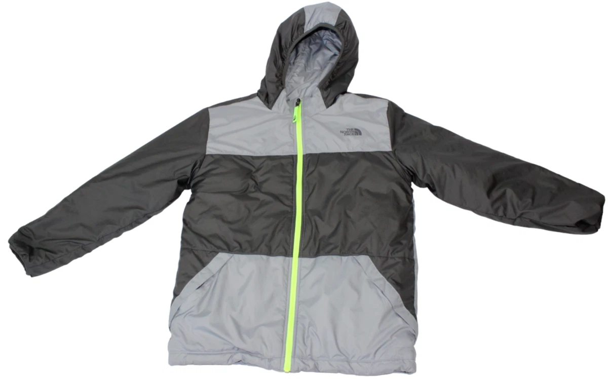 The North Face Mount Chimborazo Reversible Jacket Puffer Coat Boys Large 14 16