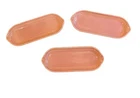 Fiestaware Rose Pink Corn on the Cob / Relish Tray Fiesta Retired