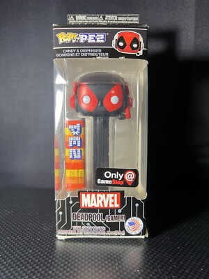 Funko Pop Pez Dispenser Deadpool Gamer Black GameStop Black Friday Mystery Box