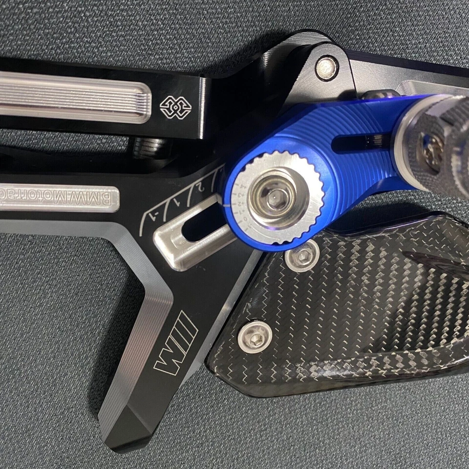 Комплект подножки для BMW задняя регулируемая подножка S1000RR M1000RR 2019-2023 - Изображение 3 из 4