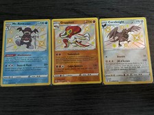 Lotto 3 Baby Shiny Destino Splendente ,~ Mr. Rime ~ Grapploct ~ Corviknight ~ MN