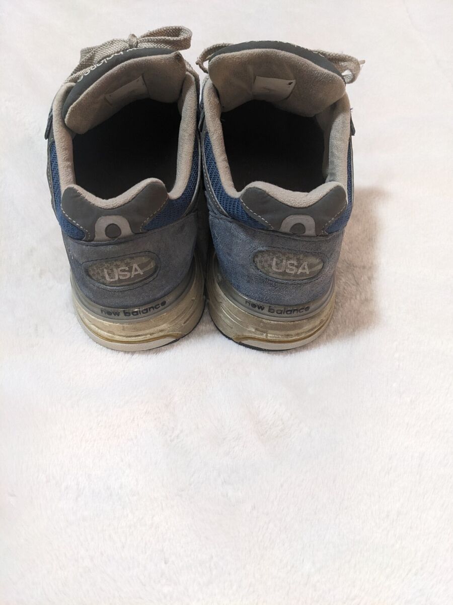 New Balance 993 Made In USA Indigo Blue Running Shoes MR993VI