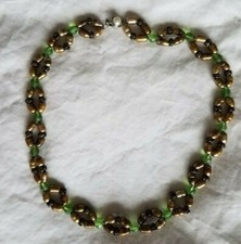 Handmade Fresh Water Pearl and Crystal Necklace