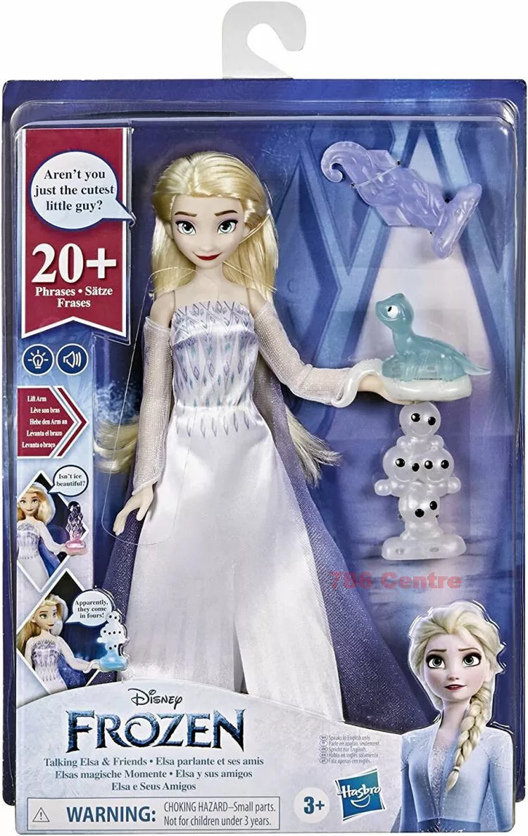 Elsa talking doll frozen deals
