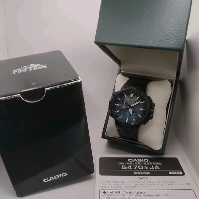 【MINT】CASIO PROTREK Analog Digital Solar Radio Wristwatch PRW-S6100Y