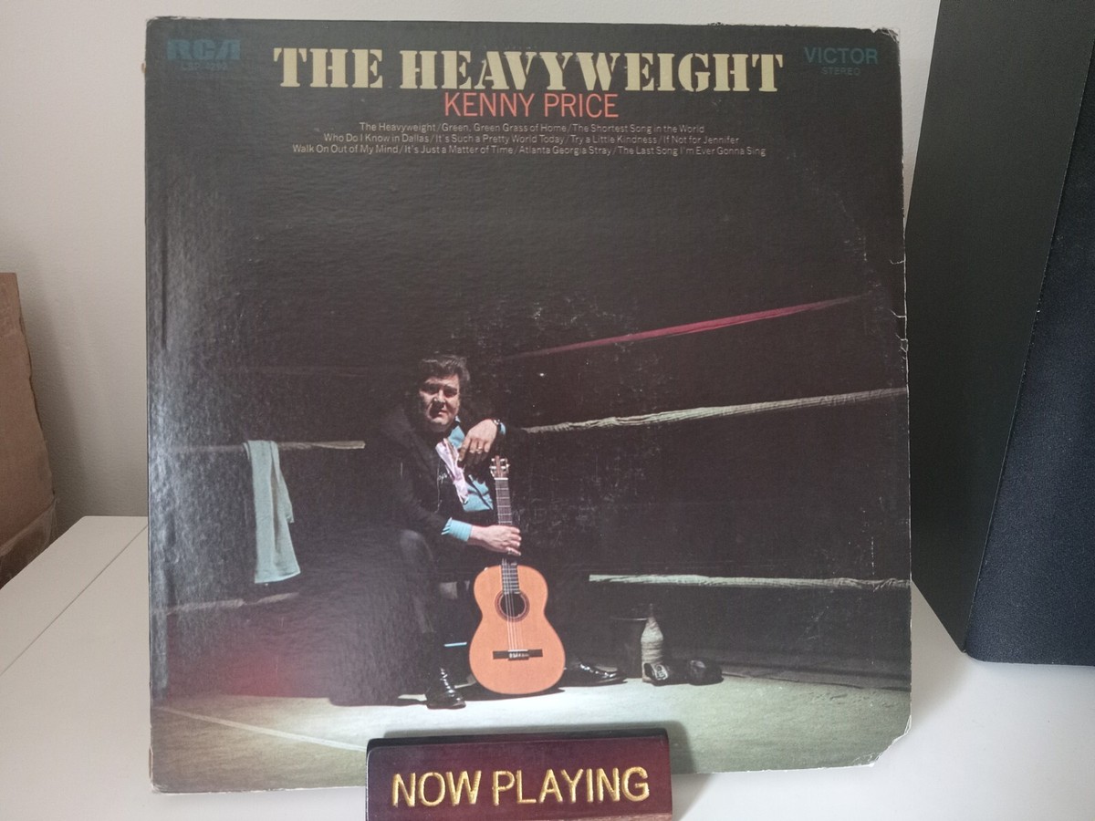 Kenny Price - The Heavyweight LP Album RCA Victor Records LSP-4292 
