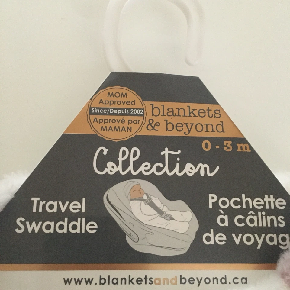 NUEVO Envoltura de Viaje Niñas Corazones Rosa Tema 0-3M | Mantas y Más Allá Foto 2 de 4