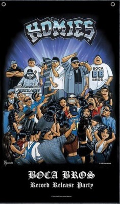 David Gonzales Art Chicano Lowrider Homies Record Release Party