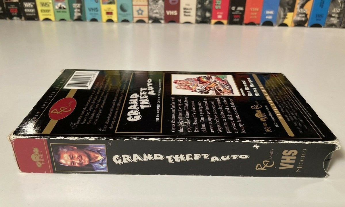 Grand Theft Auto 1977 Action VHS Ron Howard Roger Corman