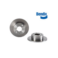 Paar Bremsscheiben Vorne Ford Escort - Orion Bendix FüR 1629475