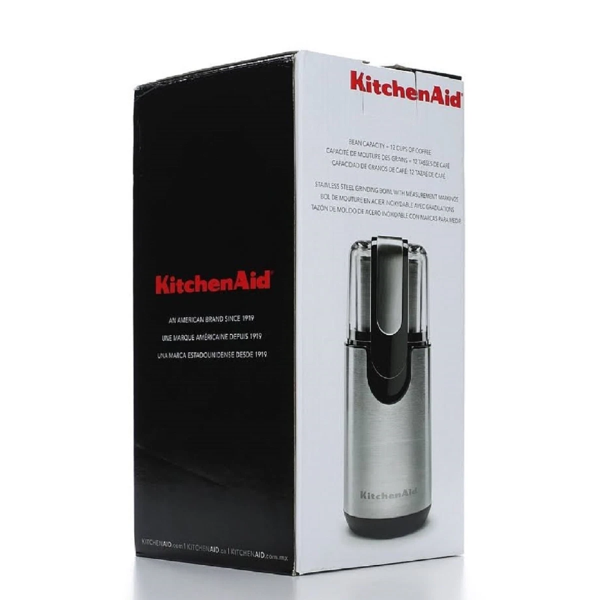  KitchenAid Blade Coffee Grinder - Onyx Black: Power Blade Coffee  Grinders: Home & Kitchen