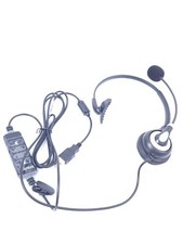 Wantek Call Center Headset Model USB Ear Piece Microphone