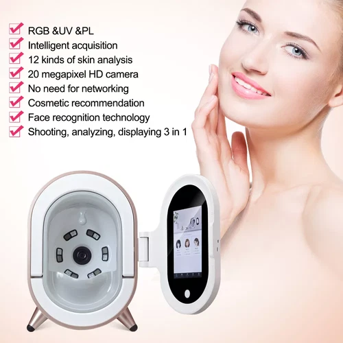 3D Skin Scanner Face Skin Analysis Machine Magic Mirror Skin Scanner Salon - Picture 3 of 10