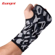 Kuangmi Compression Wrist Support Brace for Carpal Tunnel, Arthritis Sprain Pain