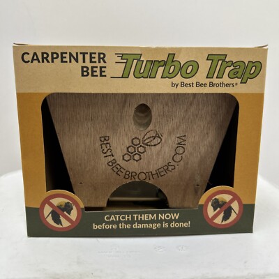 New, 6 x4  BEST BEE TRAP No Chemical Carpenter Bee Trap