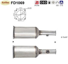 ✅ Ruß-Partikelfilter Citroen C5, Peugeot 407, 2.0, HDi, 100/103kW, Euro 5