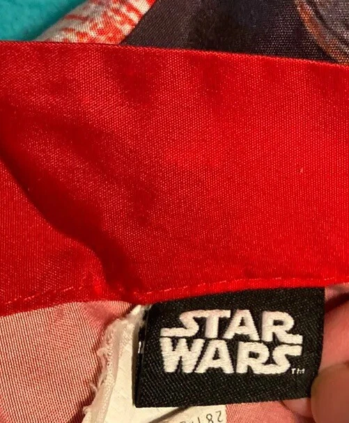 Star Wars Red Pillowcase The Force Awakens EUC - Image 4 of 4