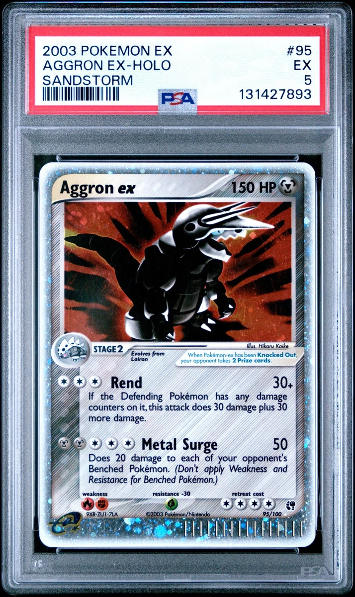 aggron ex pokemon card value Aggron ex Pokémon TCG Cards for sale