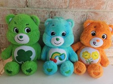 Care Bears Lot Good Luck Friend Earth 13" Plush Stuffed Animal Blue Green Orange