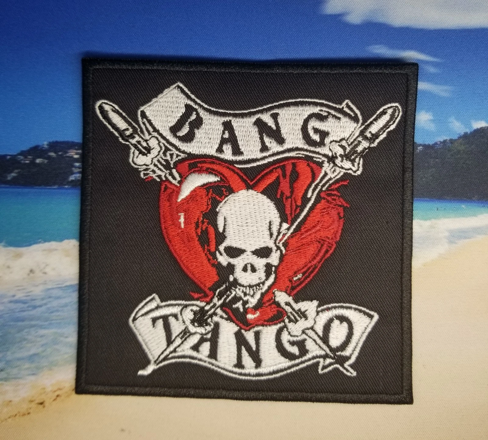EMBROIDERED BANG TANGO ROCK BAND PATCH (Please Read Ad)