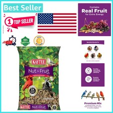 5 lb Nut  Fruit Blend Wild Bird Seed - High Energy Feed for All Birds 