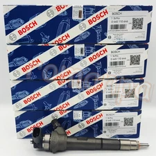 4PCS 03L130277Q Bosch 0445110369 0445110646 Fuel Injector For VW Audi 2.0 TDI