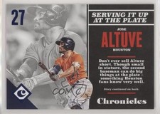 2017 Panini Chronicles Blue 212/399 Jose Altuve #15 s1i