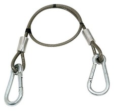 American DJ SCABLE 60 24 Inch 60.96 Cm Lighting Safety Cable 60Lbs Weight Rate