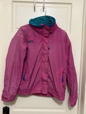 VTG Columbia Bugaboo Jacket Womens L Pink Purple Ski Snow Gorpcore Double Zip