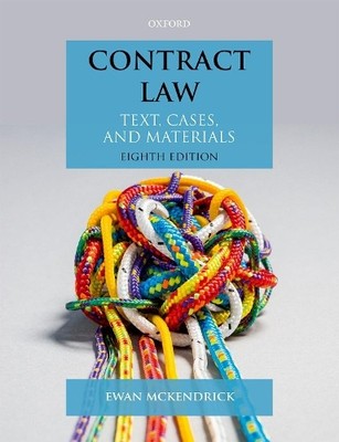 Contract Law: Text, Cases, and Mate..., McKendrick, Ewa