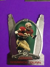 1997 Press Pass Combine Card # 2 Warrick Dunn Rookie Card