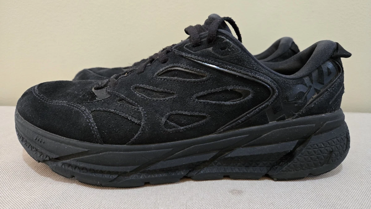 Hoka One One HOKA Clifton L Suede Triple Black for sale | eBay display picture 3