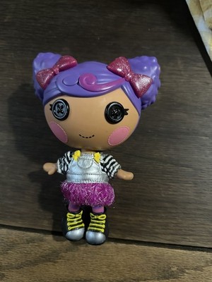 Lalaloopsy Littles Rain E. Sky Doll Little Sister Shoes Dress Purple Hair Toy 7''