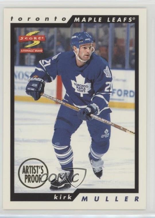 1996-97 Score Artist's Proof Kirk Muller #103 1h1