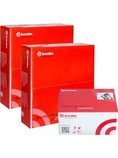 Brembo Front Disc Brake Rotors + Brake Pads fits Volvo V60 2.0 157,155 D3 / D4