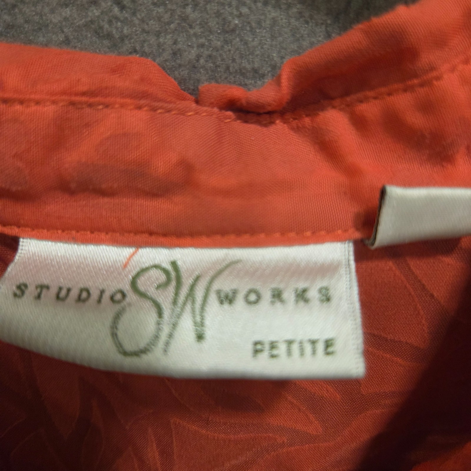 Studio Works Button Down Shirt Collared Women's P… - image 4