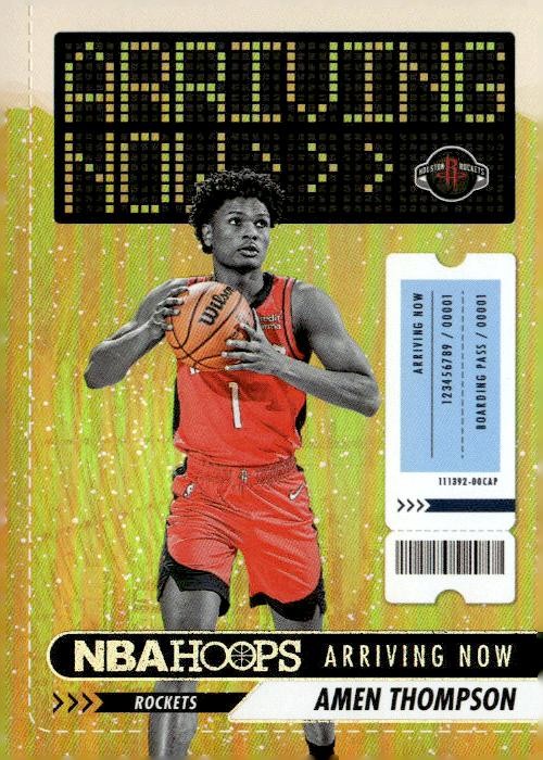 2023-24 Hoops Winter #16 Amen Thompson Arriving Now