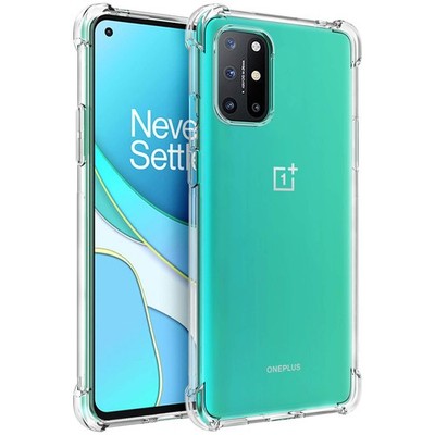 Osophter for Oneplus 8T & 9R Case - Clear Transparent Reinforced Corners TPU ...