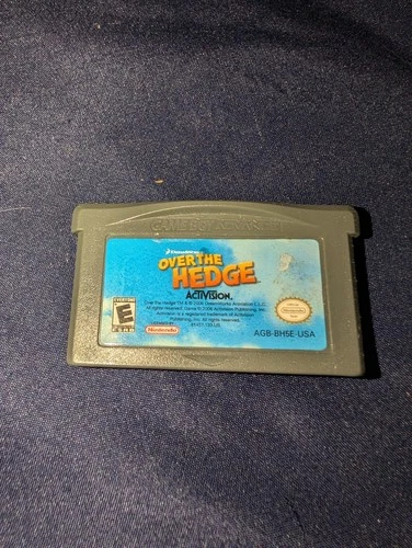 Over the Hedge Nintendo Game Boy Advance Gameboy GBA Tested