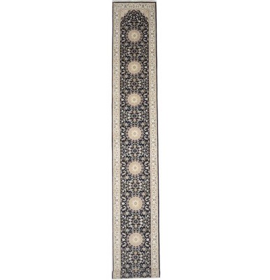 3X18 Floral Oriental Hallway Decor Wool Carpet Oversized Runner 2'8x18