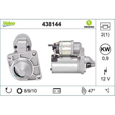 Starter Valeo 438144 Valeo Origins New Oe Technologie für Alfa Romeo Chrysler