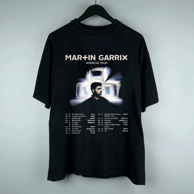 Martin Garrix DJ Americas Tour Black For Fans S to 5XL Shirt CK525