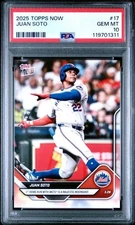 🔥🔥🔥PSA 10🔥🔥🔥2025 Topps Now JUAN SOTO 1st Home Run w/Mets #17