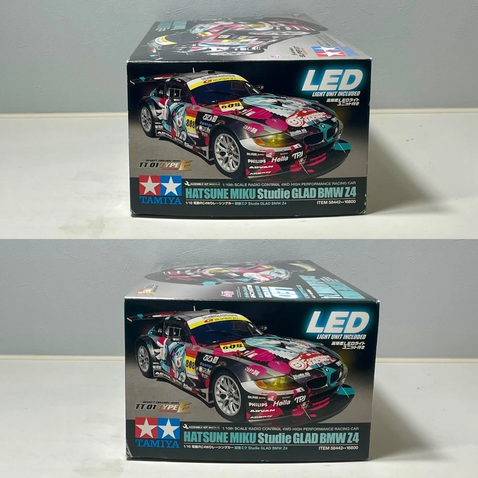 TAMIYA 58442 1/10 R/C HATSUNE MIKU Studio GLAD BMW Z4 (TT-01 TYPE-E Chassis) - Immagine 2 di 4