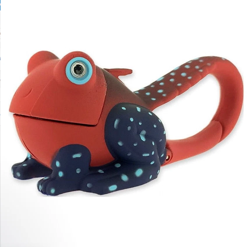 Big Frog Led Light Keychain Red-1PK