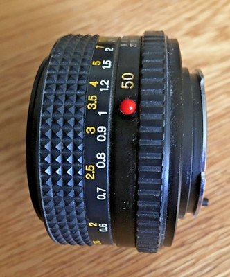 Minolta MD 50mm f/1.7 Standard Prime Manual Focus Lens Vintage MD MC SR V28